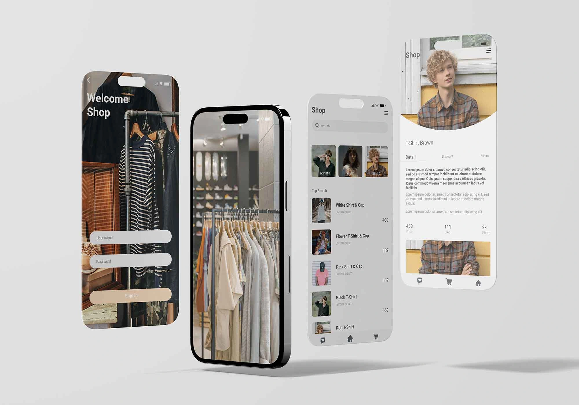 小马拉大车手机客户端界面展示